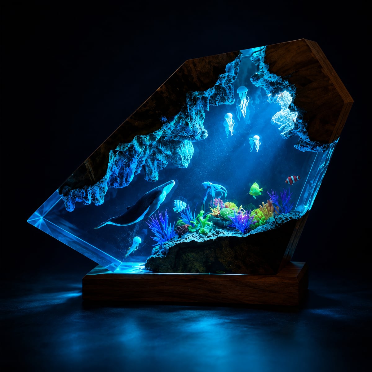Ocean Diorama Lamp